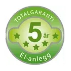 Totalgaranti 5 år El-anlegg